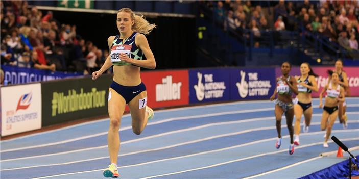 Keely Hodgkinson 1-57 win